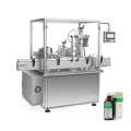 High Performance Rotary Table Syrup Liquid Bottle Filling And Capping Machine